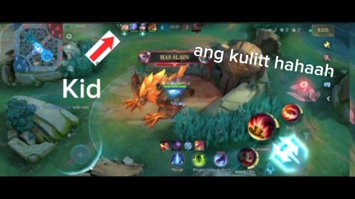 bata pero siya ang nag panalo😯