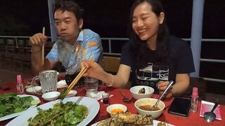 Đêm hải sản - Gỏi lá lìm kìm vừa lạ vừa ngon| ÁNH KUA