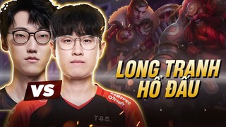 DK NUGURI GRAGAS VS T1 ZEUS JAYCE, LONG TRANH HỔ ĐẤU (LMHT)12.8