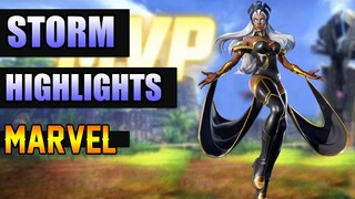 STORM HIGHLIGHTS (POWER) - MARVEL SUPER WAR