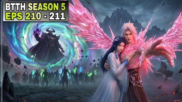 BTTH S5 EPS210 REVIEW | Pertarungan Xiao Yan dan Hun Sha