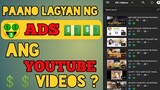 HOW TO PUT ADS ON YOUR YOUTUBE VIDEOS