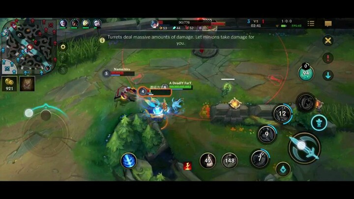 Wolf toxic - gameplay fizz LOLWR