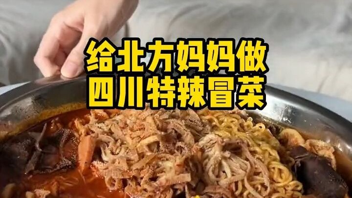 Can’t take Mom to a nice restaurant, so I’ll just whip up something at home to satisfy the craving #