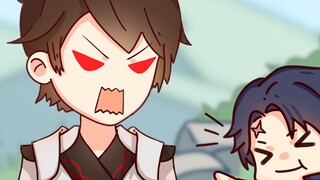 King Animation: Cảnh tiêu chuẩn kép quy mô lớn của Xinbai! Yao khóc, chú hề thực ra là tôi
