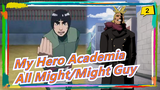 [My Hero Academia/NARUTO] All Might VS Might Guy_2