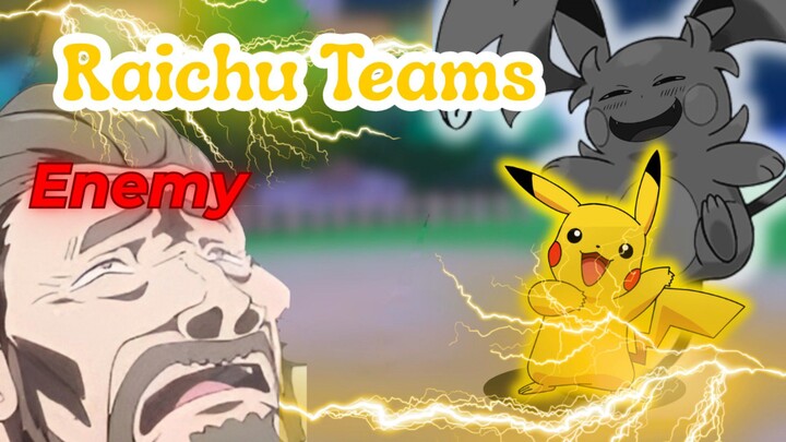 Raichu Teams - Regulasi M-B - Pokemon Champions