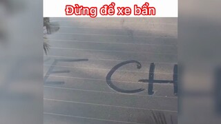 Hãy chăm rửa xe nhé