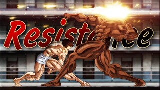 Hanma Baki vs Biscuit Oliva「AMV」- "The Resistance"