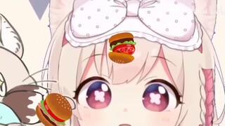 [Sliced cooked meat] The burger is round, so it should be zero calories [天曰ひよ]