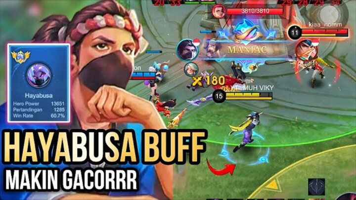 Top Global Hayabusa !! Build Top 1 Global Hayabusa - Cara Main Haya Pemula - MLBB