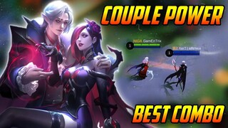 COUPLE POWER - CECILION & CARMILLIA GAMEPLAY  | GamEnTrix | MLBB