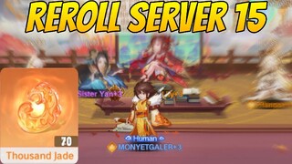 REROLL SERVER BARU LANGSUNG GACHA 70 TICKET