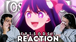 THIS SHOCKED US!! 😭 Oshi No Ko Episode 1 REACTION!