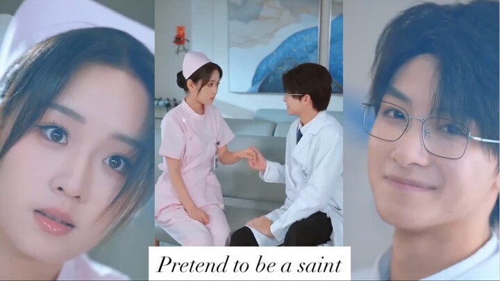 Pretend to be a saint