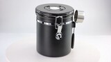 Coffee Can Airtight Stainless Steel Kitchen Food Storage Container With Scoop For Coffee Beans