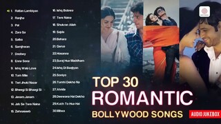 Top 30 Romantic Hindi Songs | Audio Jukebox | Bollywood Love Songs | Evergreen Melodies