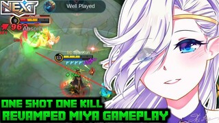 Final Revamped Miya Gameplay | Insane Double Damage Critical | MLBB