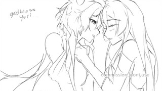 🔔 DRAWING: gl? yuri? part 1