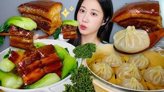 [ONHWA] Thịt lợn Dongpo + Tiếng nhai của Tiểu Long Bao!