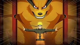 Naruto Going Kurama Mode For First Time, Nine Tails gives Naruto power, Naruto vs five Tailed Beast