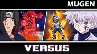 Uchiha Itachi VS Killua - Tournament Mugen JUS CHAR #2