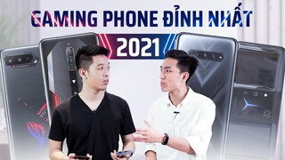 Đánh giá tất cả 4 gaming phone 2021: Ngôi đầu gọi tên...