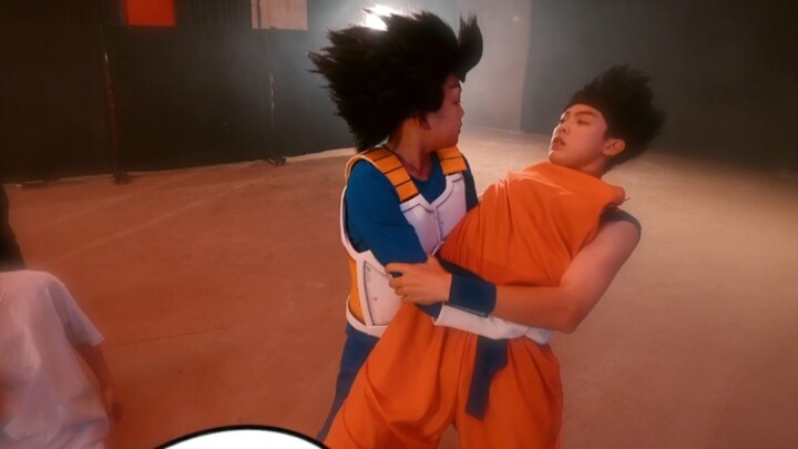 [Tiểu Bàng-Giang Tông Hiên] Goku & Vegeta "Trước khi hợp thể" hậu trường (khán giả cười như ngỗng)