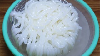 Cách làm Sợi Bánh Canh Tươi dai ngon tại nhà , bánh canh không cần khuôn ép - Tú Lê Miền Tây