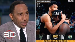 ESPN' Stephen A. reacts to Bucks stun Celtics with thrilling Game 5 finish to take 3-2 series lead