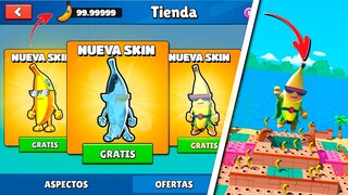 CONSIGUE TODAS LAS BANANAS 100% GRATIS en STUMBLE GUYS por TIEMPO LIMITADO...CORRE YAAAA😱🔥