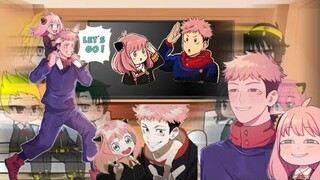 ♡ Реакция на брат Аня (Итадори) ♡Reaction to Brother Anya (Itadori) ♡