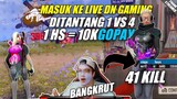 PRANK STREAMER MALAH DI TANTANG 1 VS 4 GUA COMEBACK 41 KILL