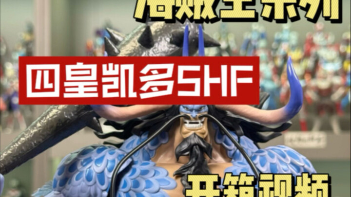 One Piece Series Four Emperors Kaido SHF Unboxing