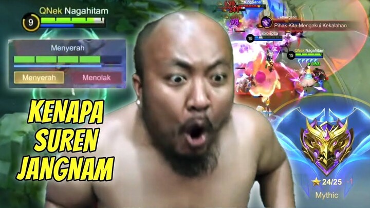 UDAH TINGGAL END MALAH SURREN BJNG !!!