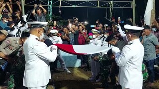 penghormatan terakhir kepada arwah alm Lettu Mar Anm Muhammad Iqbal