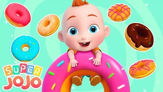Little Police Officers Look for the Donut | Yummy Donuts | Super JoJo Nursery Rhymes & Kids Songs