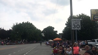 2021 Parade Huey Flyover - Code 3 Indiana