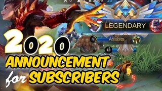 SEIYA CG BIG ANNOUNCEMENT IN THIS YEAR 2020 | KARRIE GAMEPLAY | Mobile Legends