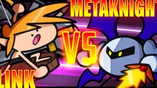 【Animasi Lucu】Speedrunner Link vs. T0 Meta Knight