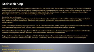 Steinsanierung
