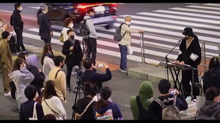 Nyanyian jalanan Jepang "Nama Anda/Percikan" RADWIMPS