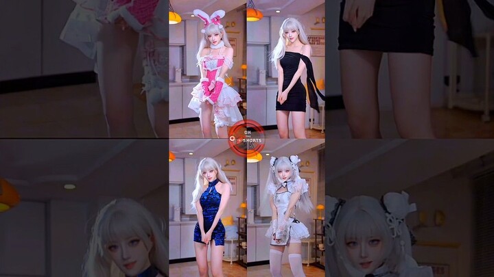 Ziping Yin & Bunny Girl Showcase Cute Outfit ❤️ Naraka Bladepoint Cosplay  Bunny