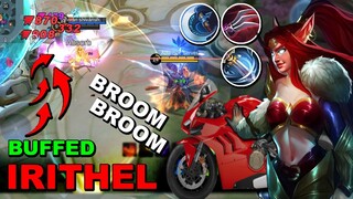 IRITHEL BUFFED BACK TO META | BROOM BROOM BROOM 2023 | MLBB