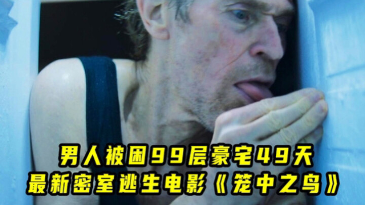 男人被困顶级豪宅，差点被饿死渴死，最后竟然靠着板凳腿逃出升天！《笼中之鸟》