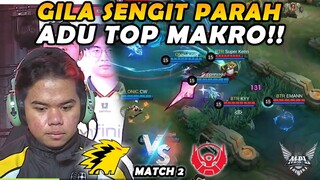 GILA MATCH FULL MEKANIK DAN TOP MAKRO!! BENER2 SERU PARAH COY PERANGNYA!! - ONIC vs BTR MATCH 2
