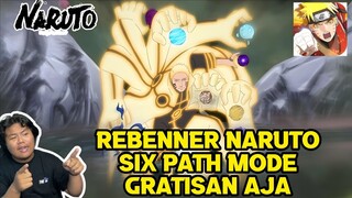 Dapatkan Naruto Six Path Mode dengan Modal Kupon Top Up Gratis! SHIPPUDEN NINJA AWAKEN