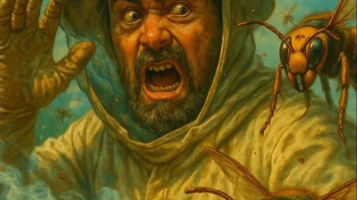 عندما تهز النحلة أجنحتها فهي لا ترقص بل تستعد لقتل العدو!