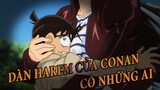 Dàn Harem Của Conan Có Những Ai | Conan