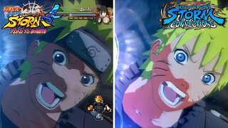 Visuals/Graphics Comparison-Naruto Ultimate Ninja Storm Series VS Naruto X Boruto Storm Connections